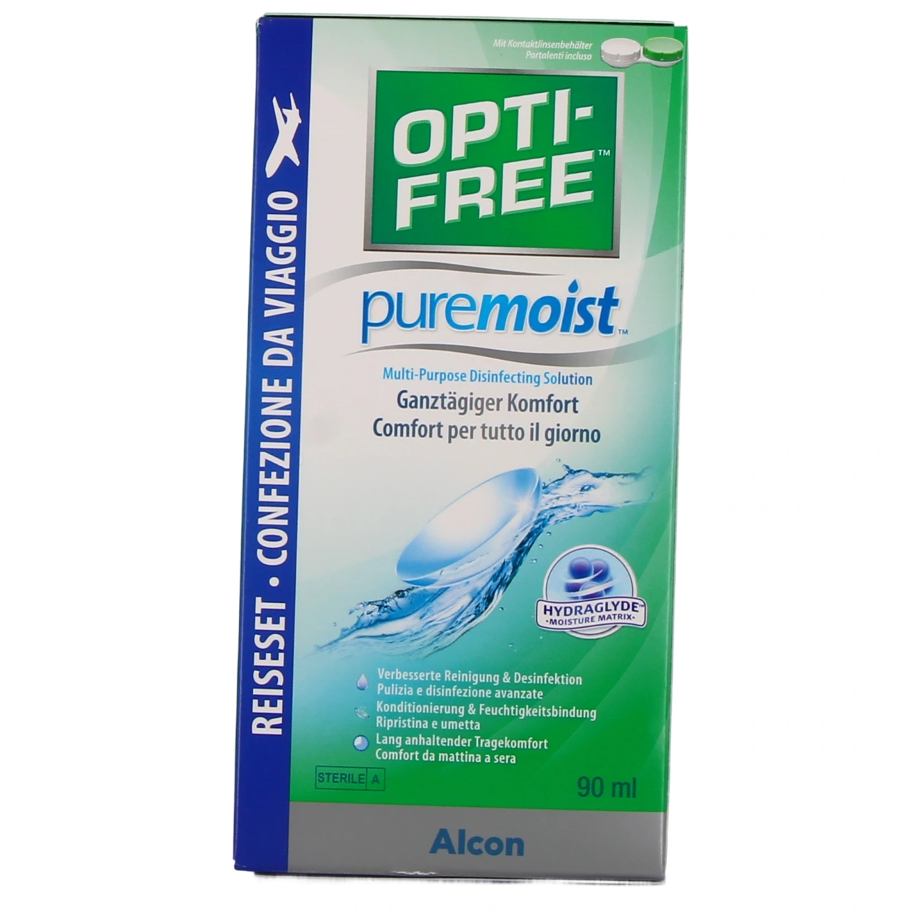 Opti Free PureMoist Solution pour Lentilles - Vue 2
