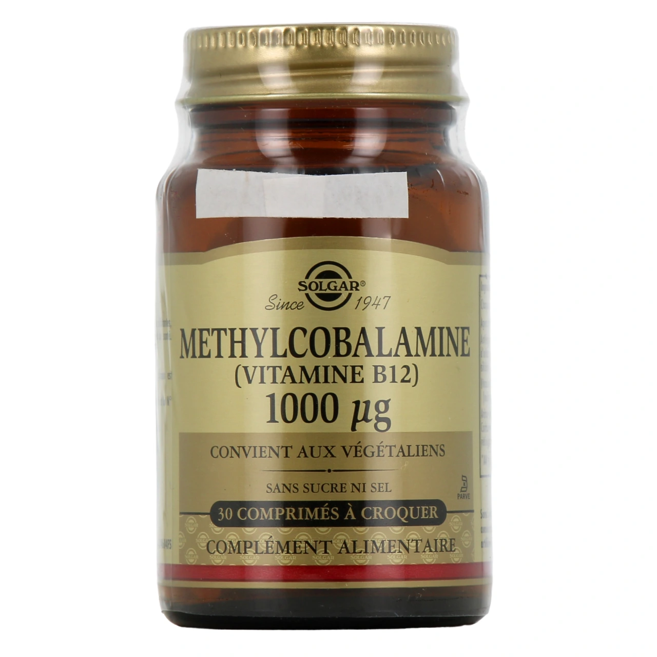 Solgar Méthylcobalamine Vitamine B12 - Vue 2