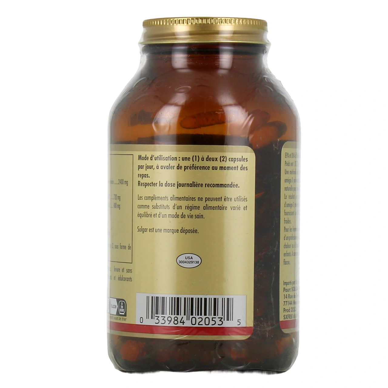 Solgar Omega-3 - Vue 16