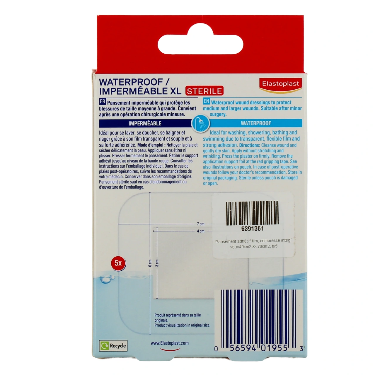 Elastoplast Pansements Waterproof - Vue 11