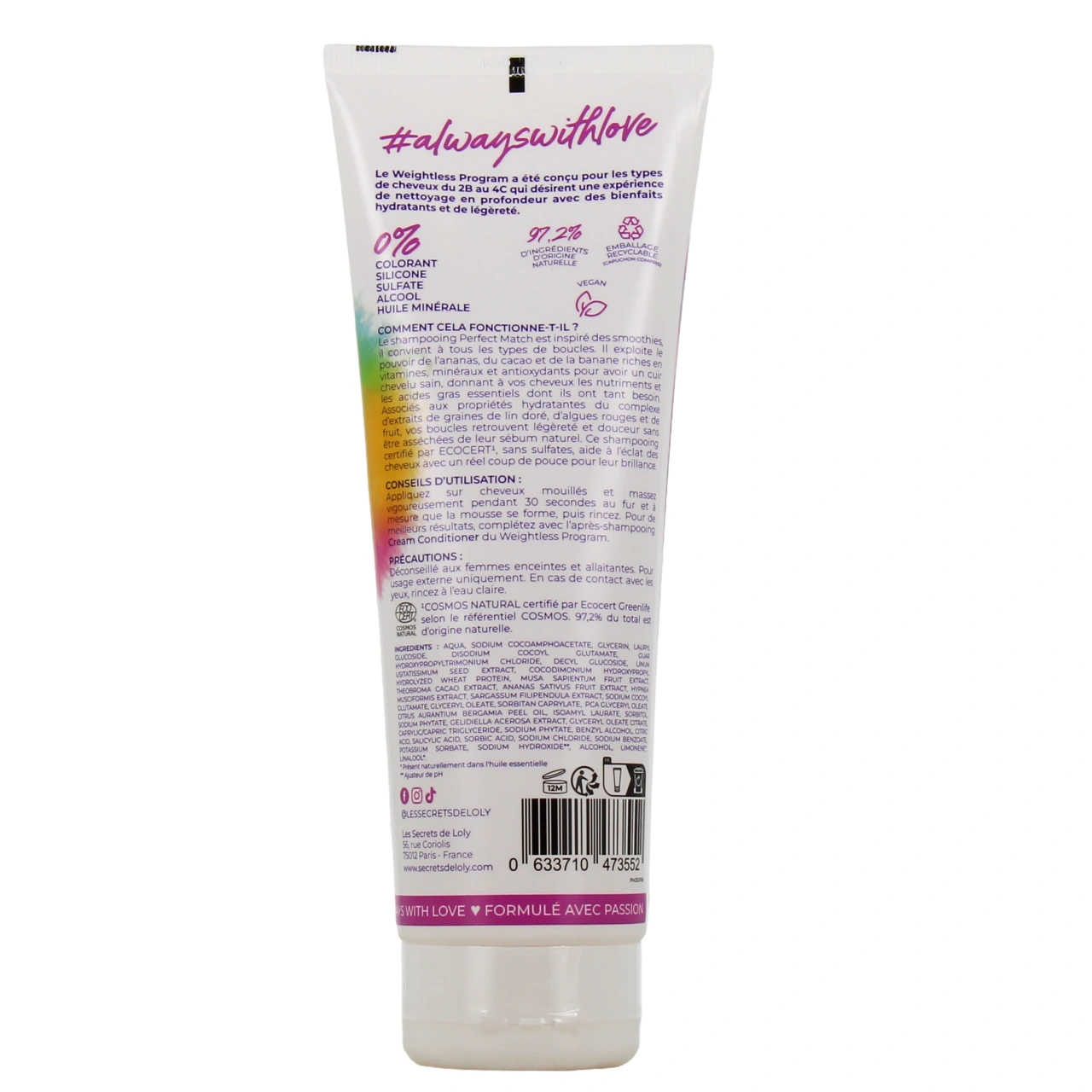 Les Secrets de Loly Perfect Match Superfruit Shampoo - Vue 3