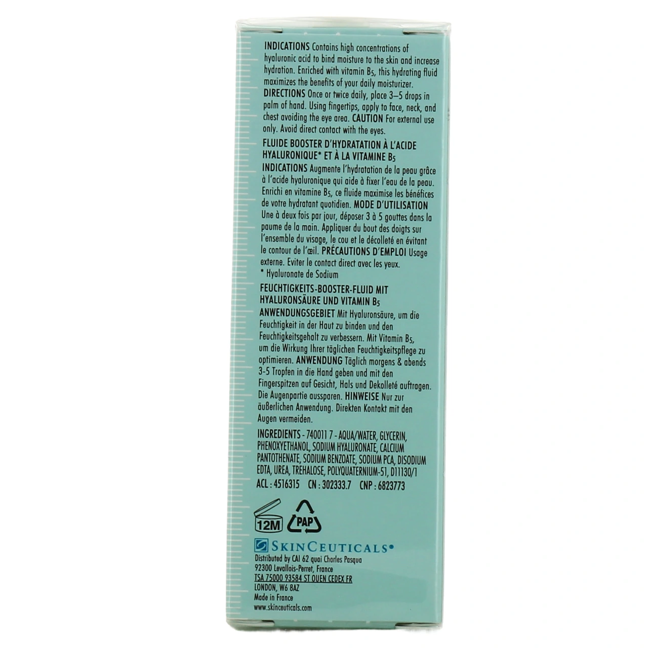 SkinCeuticals Hydrating B5 Booster d'hydratation - Vue 3