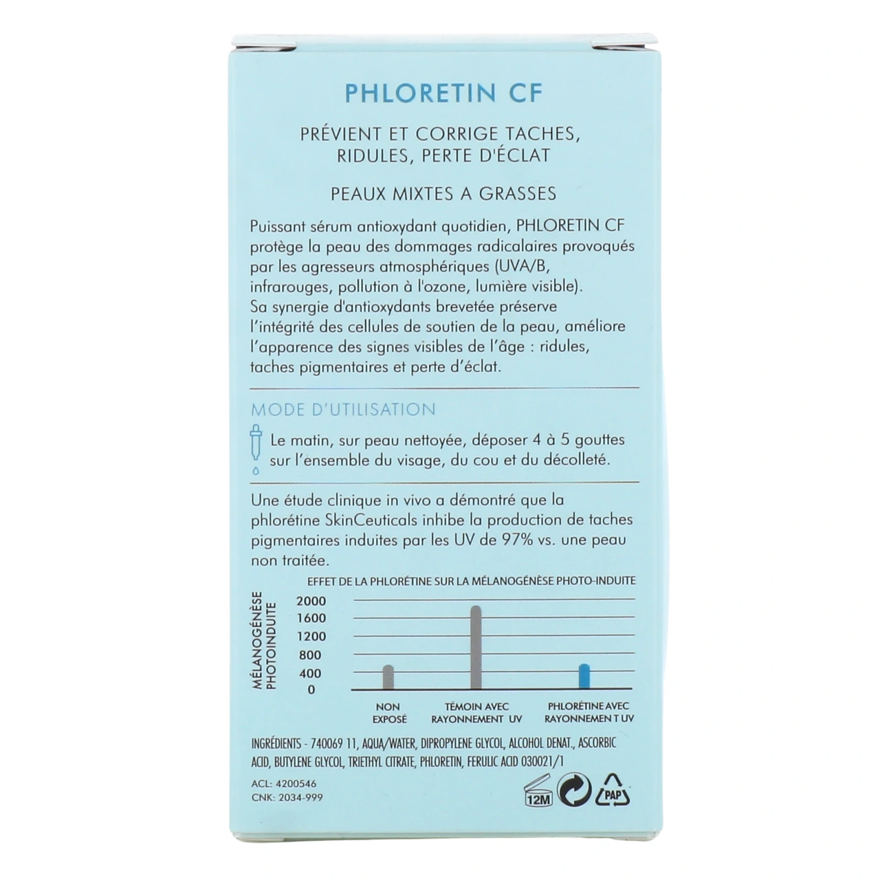SkinCeuticals Prevent Phloretin CF Sérum Antioxydant - Vue 3