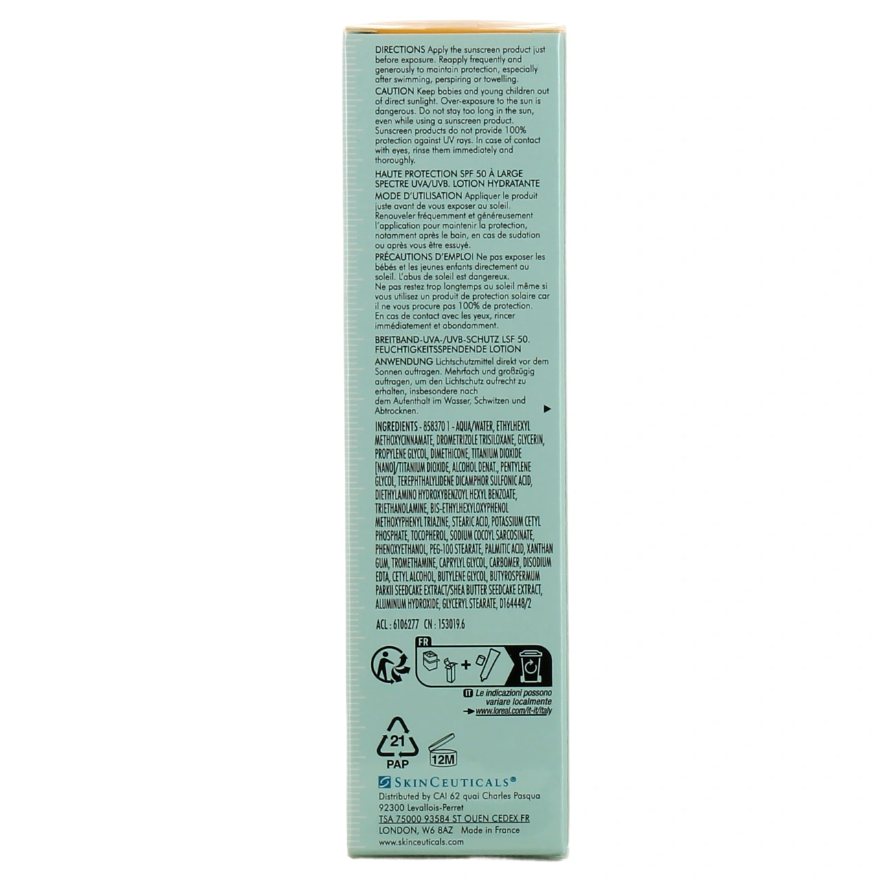 SkinCeuticals Ultra Facial UV Defense SPF 50 - Vue 3