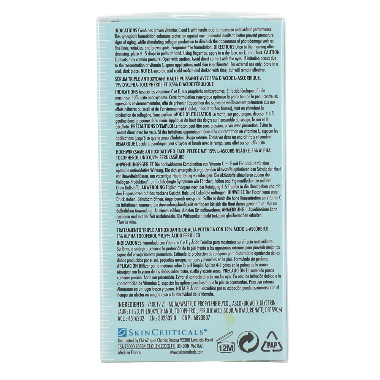 SkinCeuticals CE Ferulic Sérum antioxydant - Vue 3