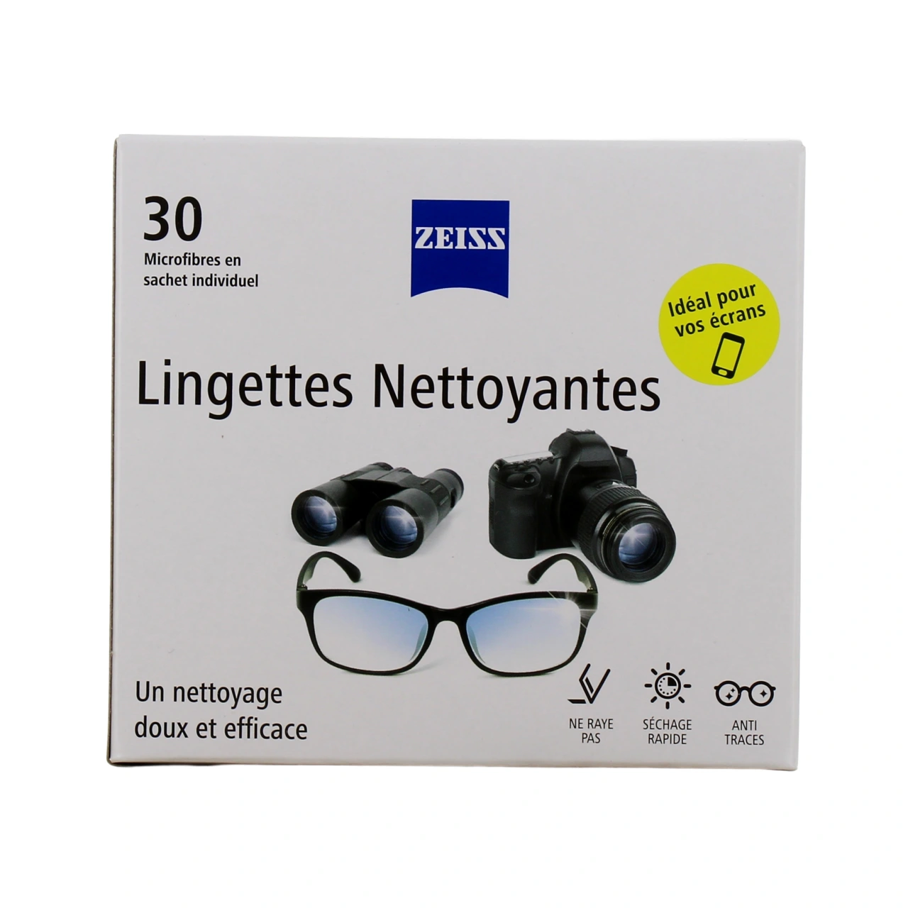 Zeiss Lingettes Nettoyantes Pour Lunettes Individuelles - Vue 2
