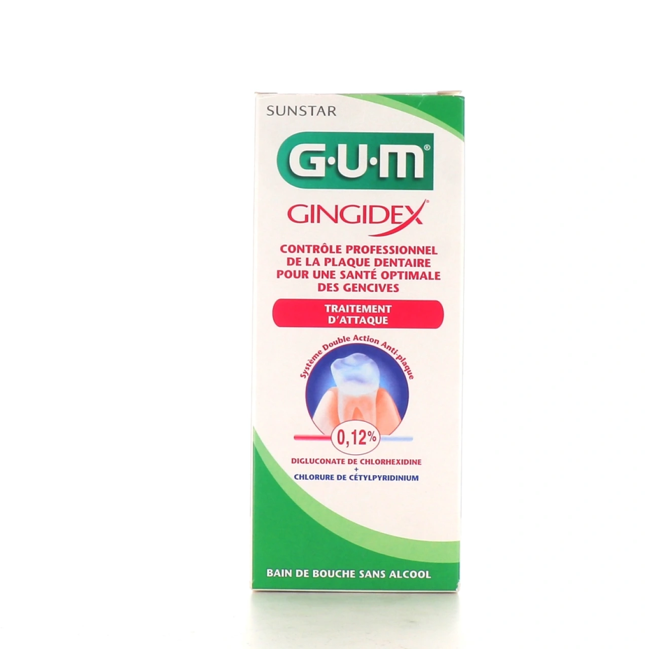 Gum Gingidex Bain de bouche 0,12 % Traitement d'Attaque - Vue 5