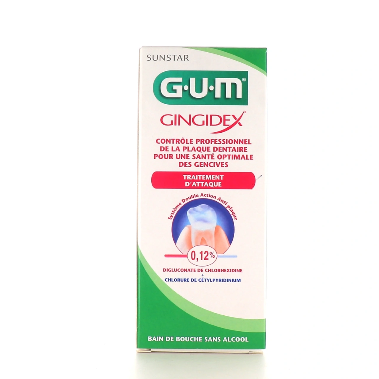 Gum Gingidex Bain de bouche 0,12 % Traitement d'Attaque - Vue 4