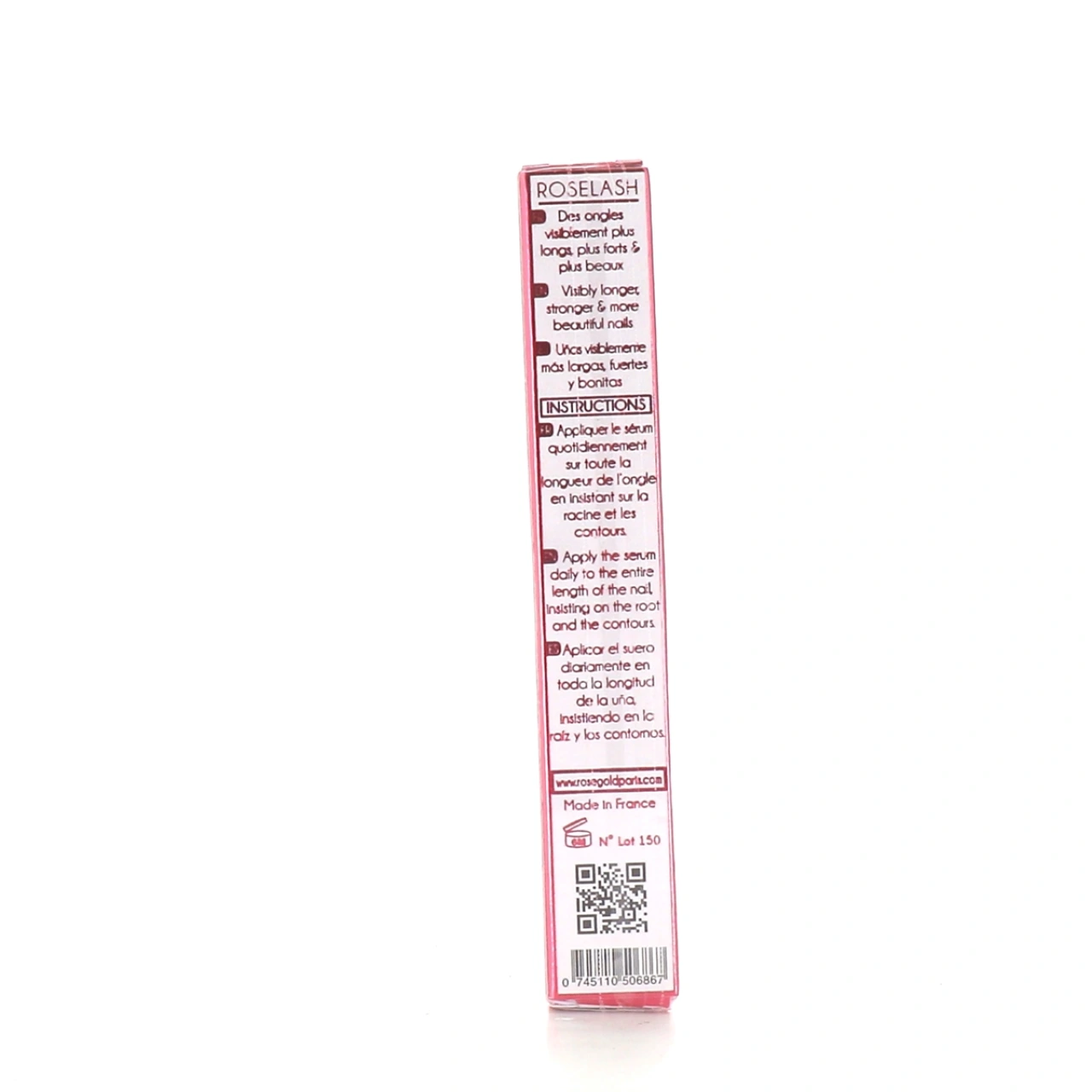 Rosegold Rosenail Sérum de Croissance pour Ongles - Vue 2