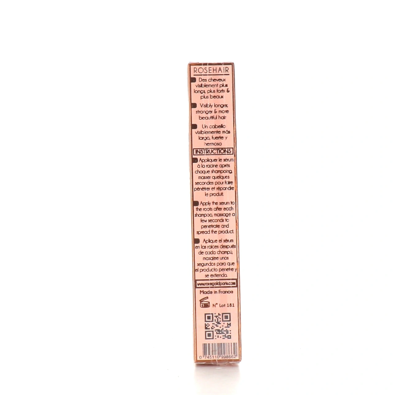 Rosegold Rosehair Sérum de Croissance pour Cheveux - Vue 2