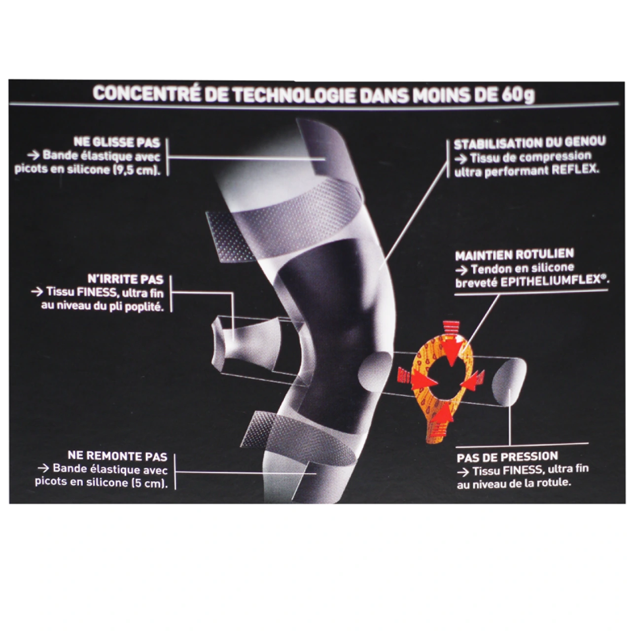 Epitact Sport Genouillère Epithelium Flex - Vue 2