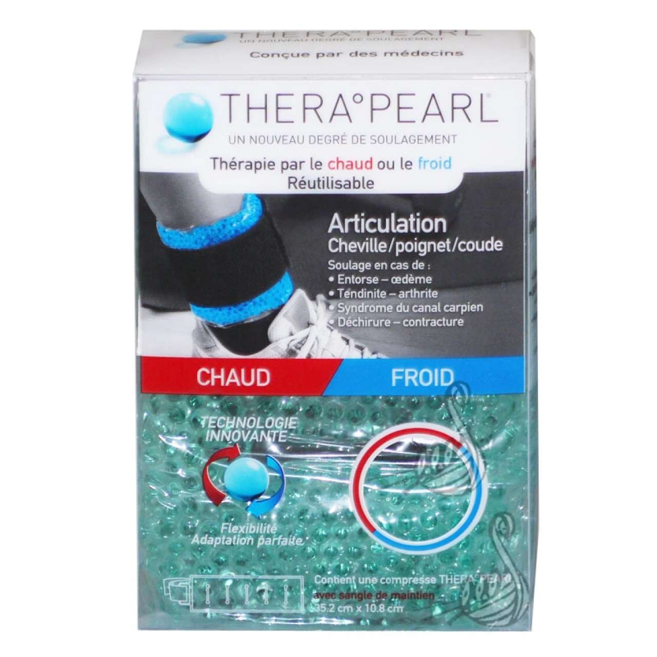 Thera Pearl Compresse Articulations Cheville Poignet Coude - Vue 3