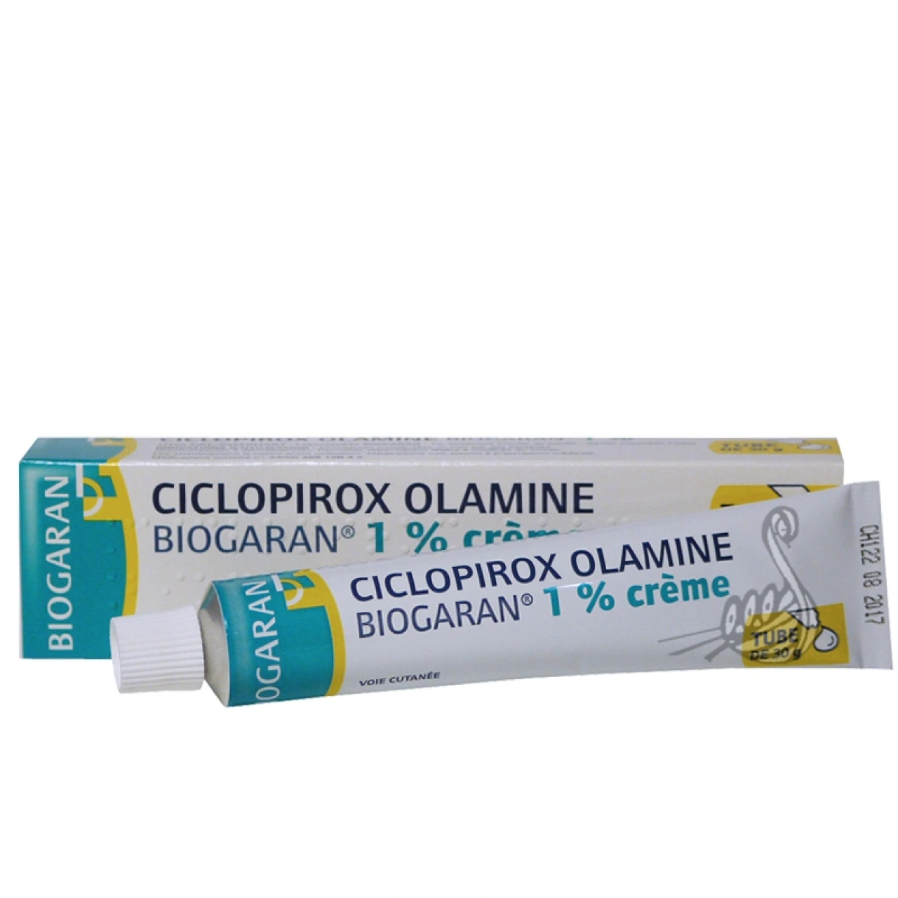 Ciclopirox Olamine crème - Biogaran