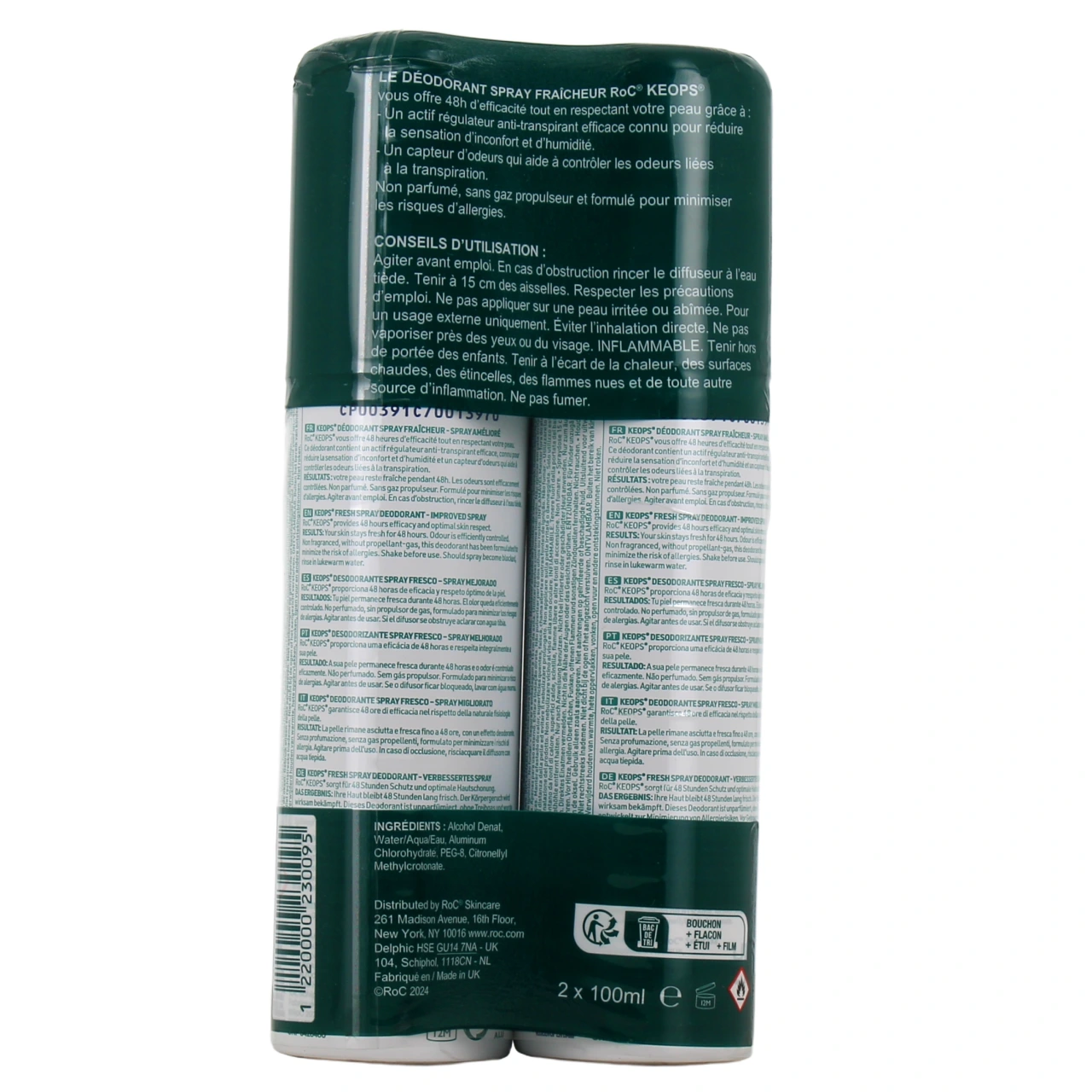 ROC Keops Déodorant Spray Fraîcheur 48h - Vue 5