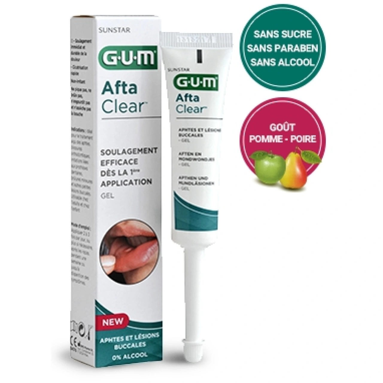 Gum Afta Clear Gel Aphtes et lésions buccales - Vue 3