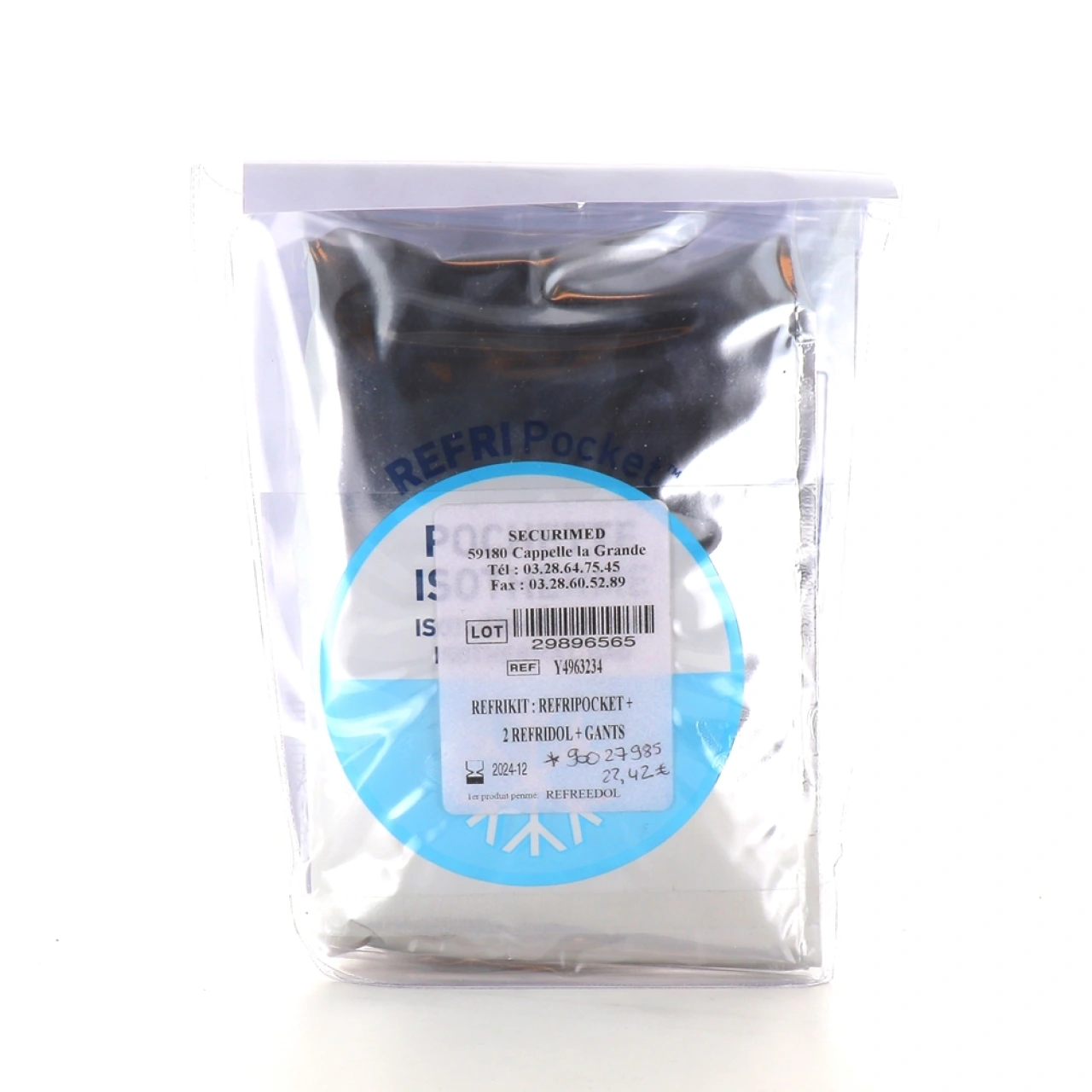 Refrikit Kit de Récupération pour Membre Sectionné - Securimed