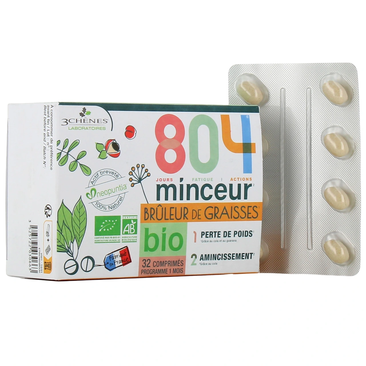 3 Chênes 804 Minceur Brûleur de Graisses Bio - 3 Chênes