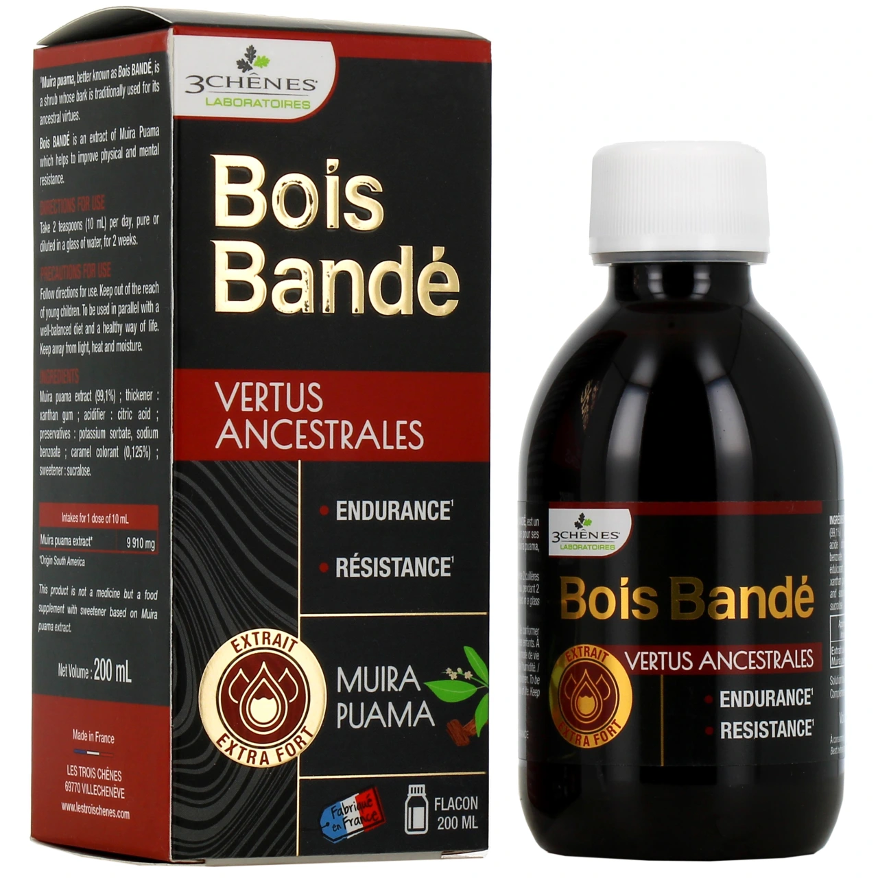 3 Chênes Bois Bandé Endurance et Résistance - Vue 4