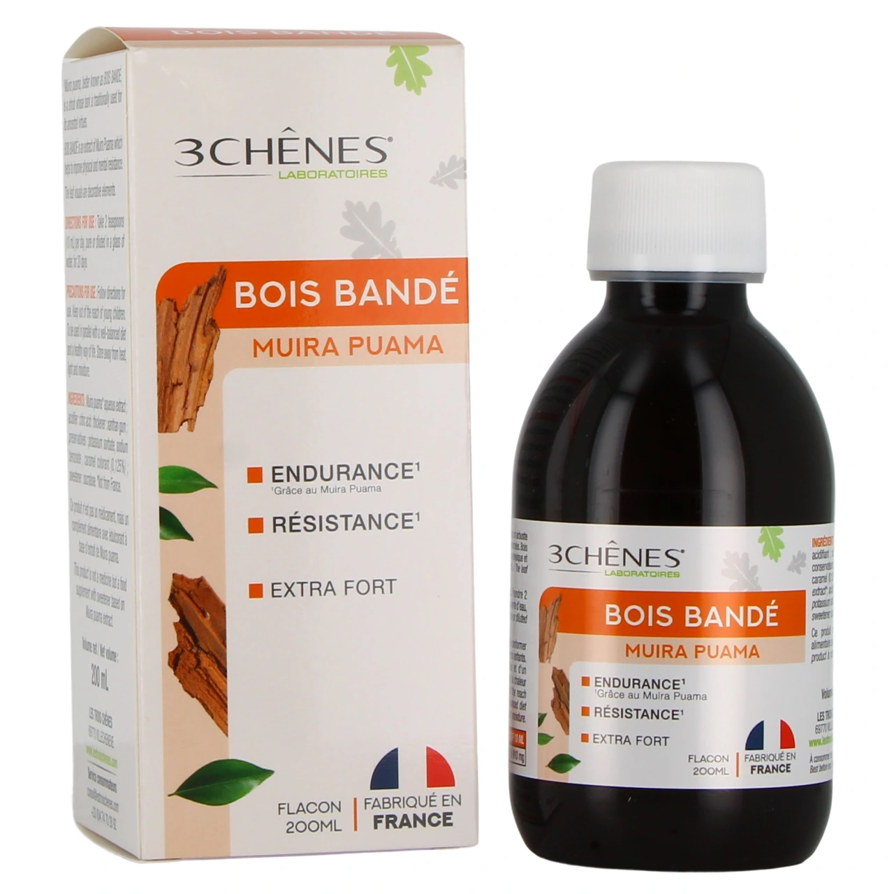 3 Chênes Bois Bandé Endurance et Résistance - 3 Chênes