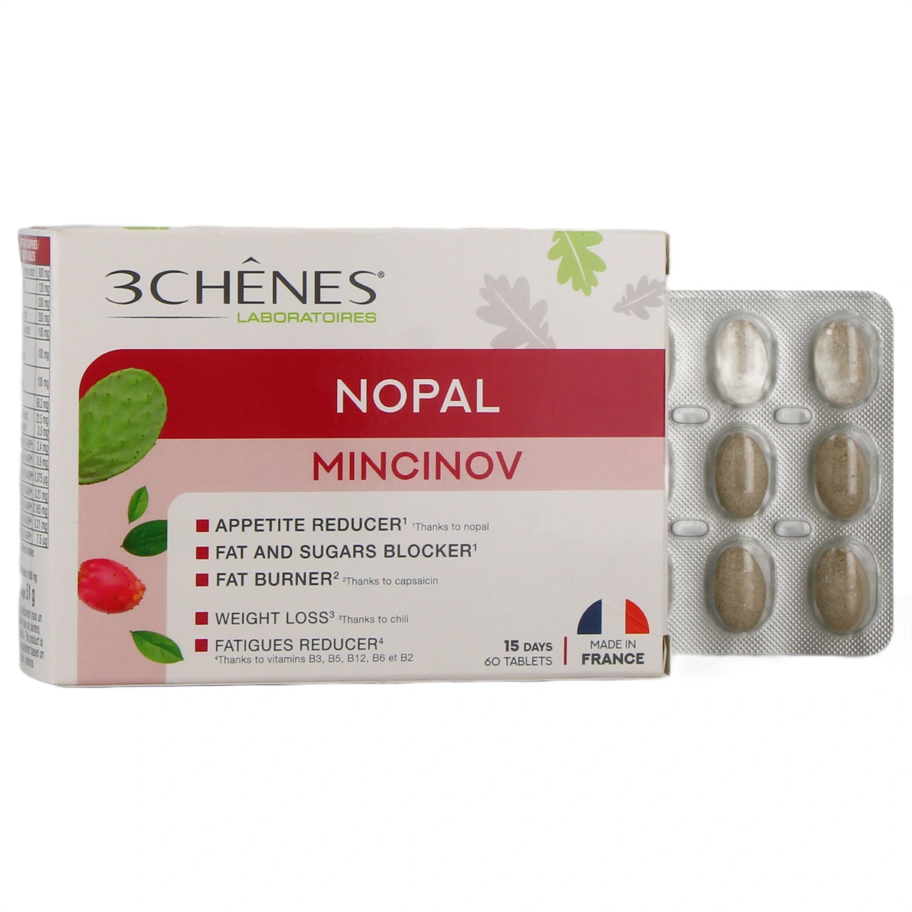 3 Chênes Nopal MinciNov - 3 Chênes