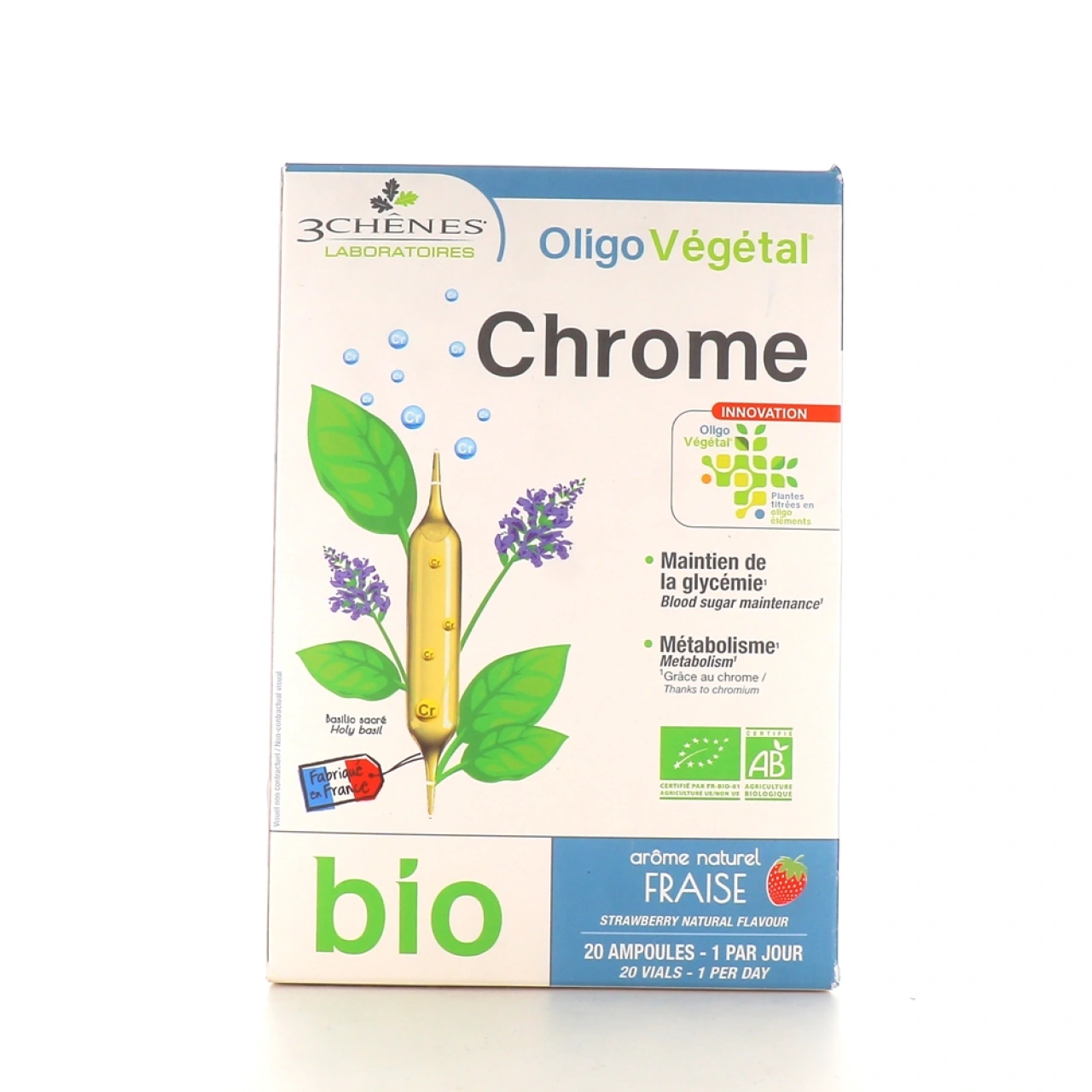 3 Chênes Oligo Végétal Chrome Bio - 3 Chênes