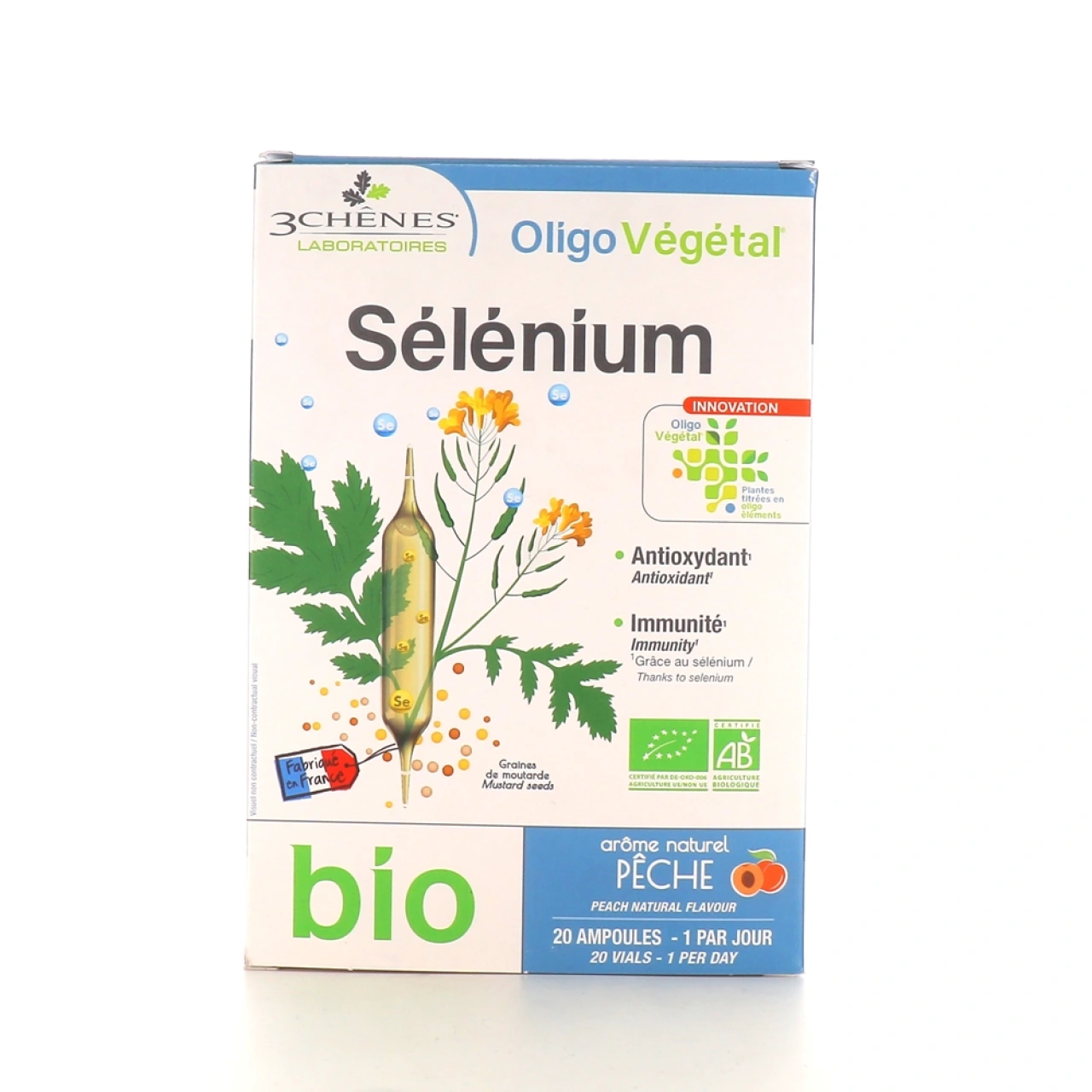 3 Chênes Oligo Végétal Sélénium - 3 Chênes