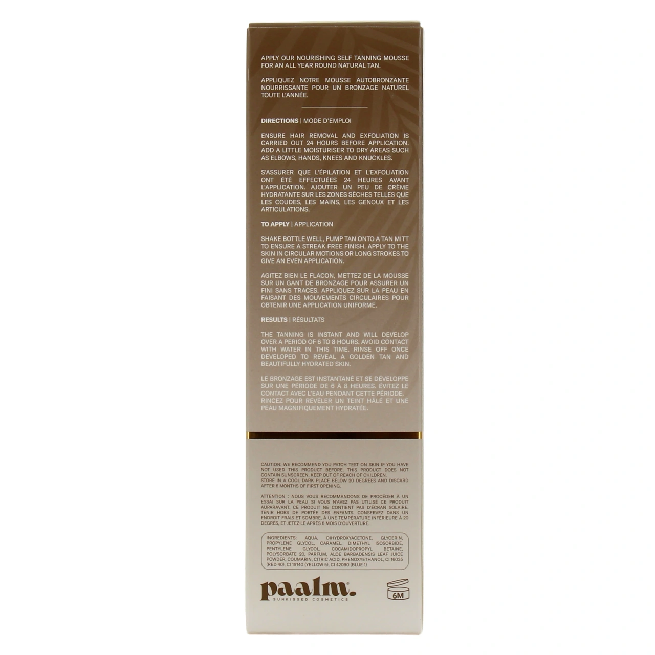 Paalm Mousse Autobronzante - Vue 6