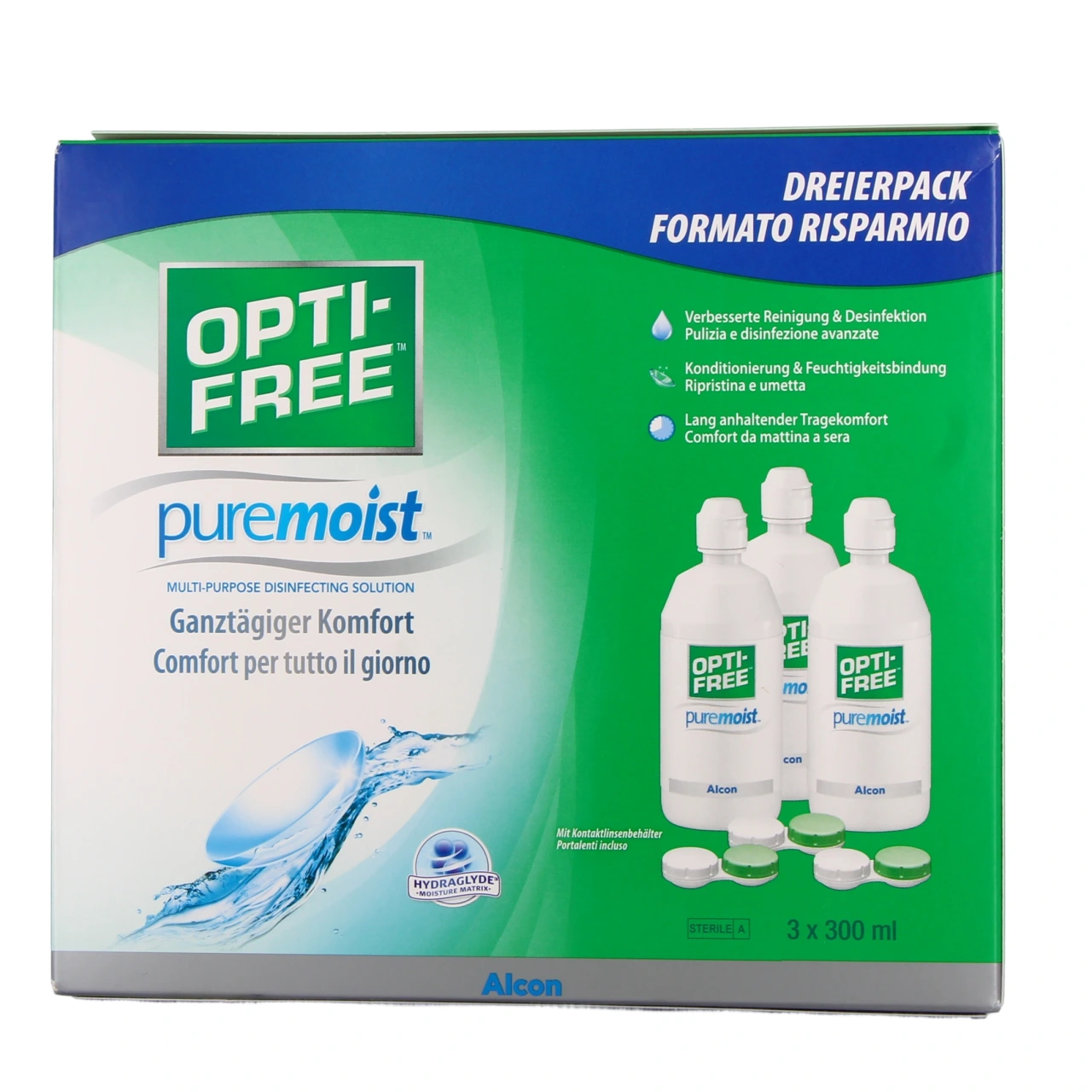 Opti Free PureMoist Solution pour Lentilles - Vue 9