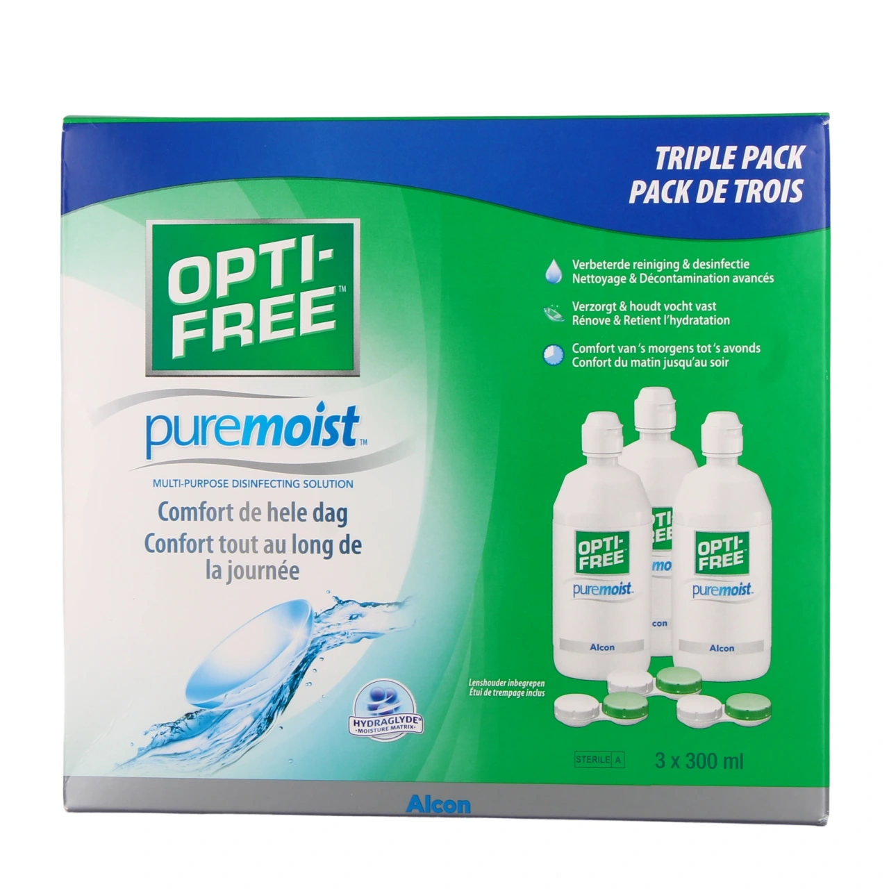 Opti Free PureMoist Solution pour Lentilles - Vue 8