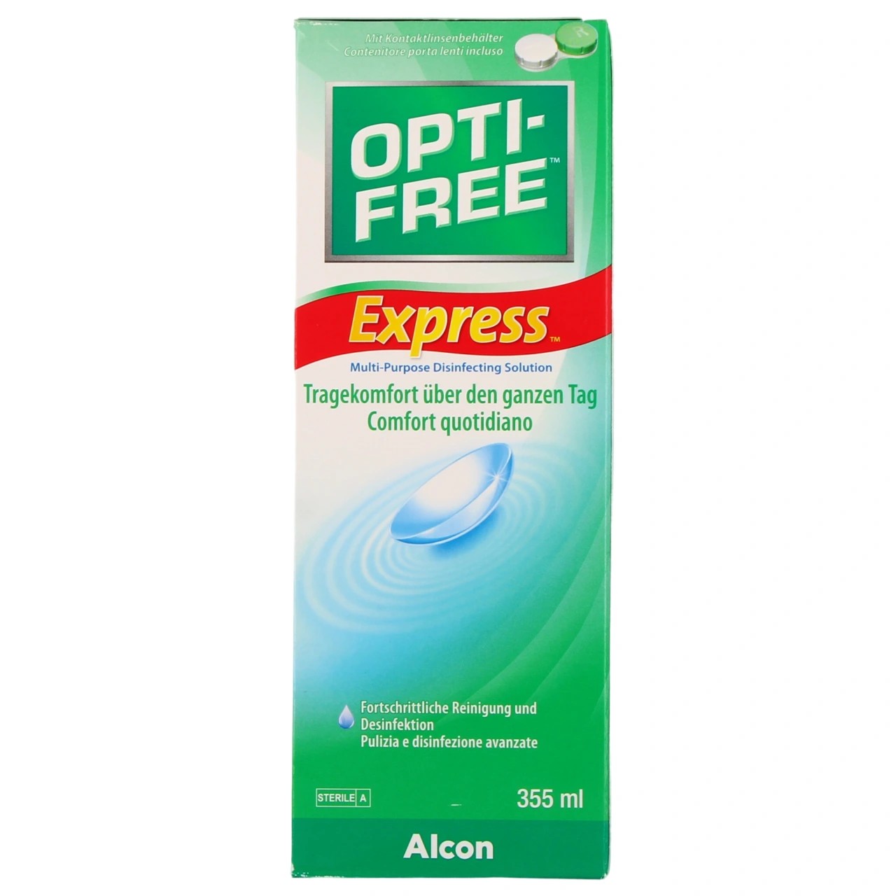 Opti-Free Express Solution Lentilles - Vue 3