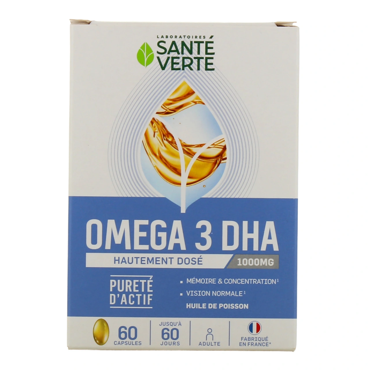Santé Verte Oméga 3 1000 mg de DHA - Vue 2