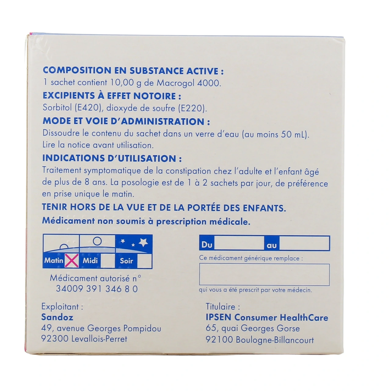Macrogol - Vue 13