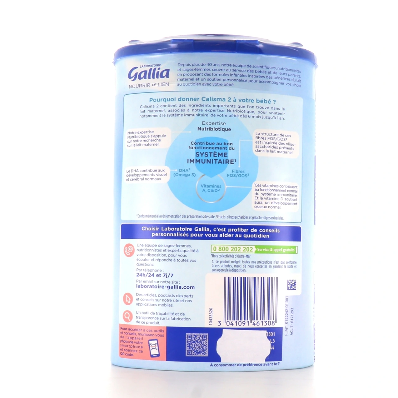 Gallia Calisma 2 Lait 2ème âge - Vue 5
