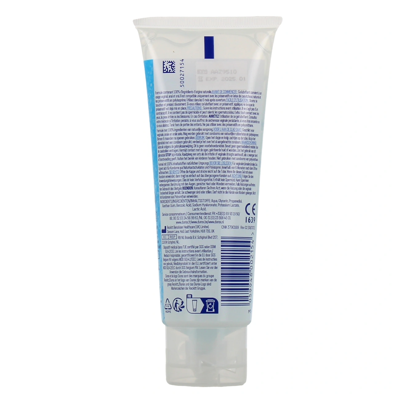 Durex Gel Lubrifiant Natural Hydra + - Vue 3