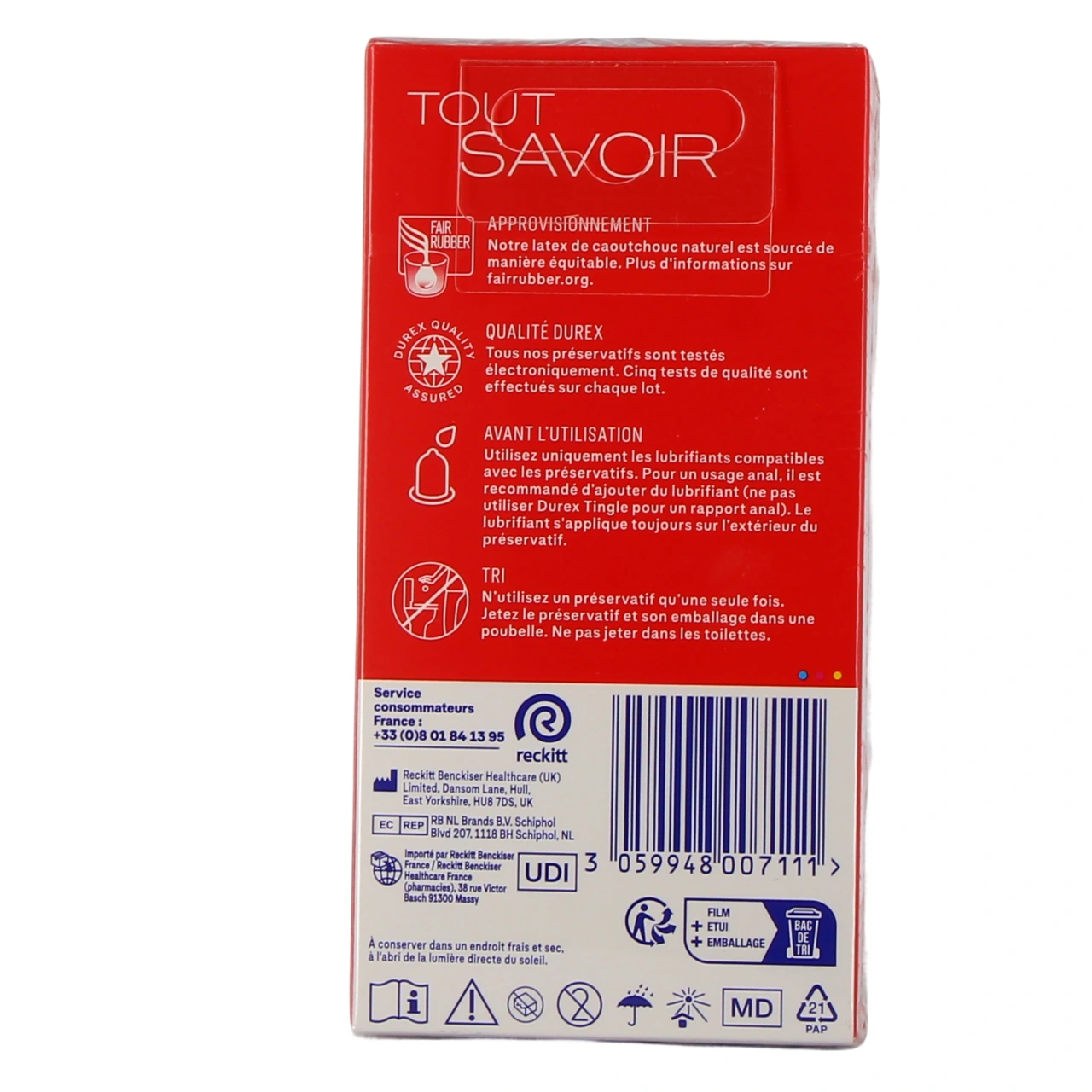 Durex Préservatifs Sexy Fraise - Vue 3