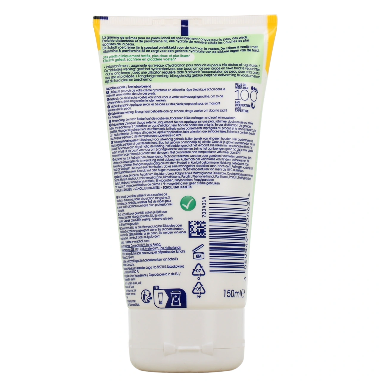 Scholl Crème Nutrition Intense Peaux Dures - Vue 3