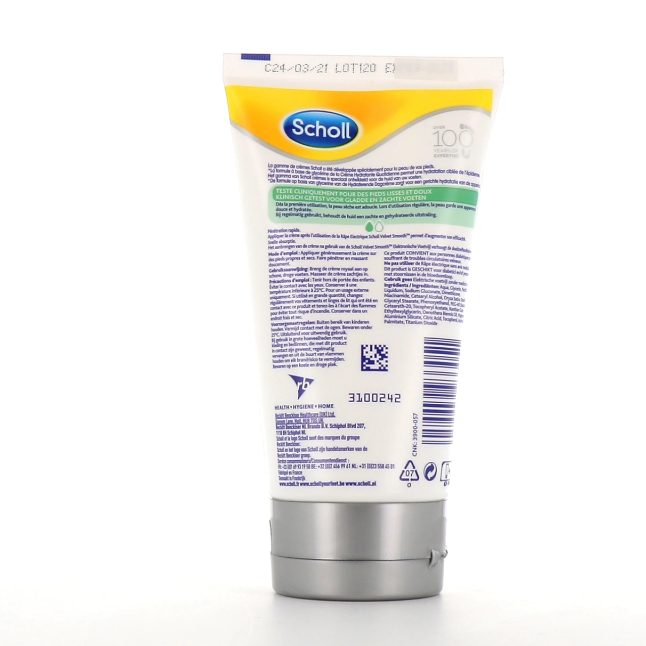 Scholl Crème Hydratante Quotidienne - Vue 2