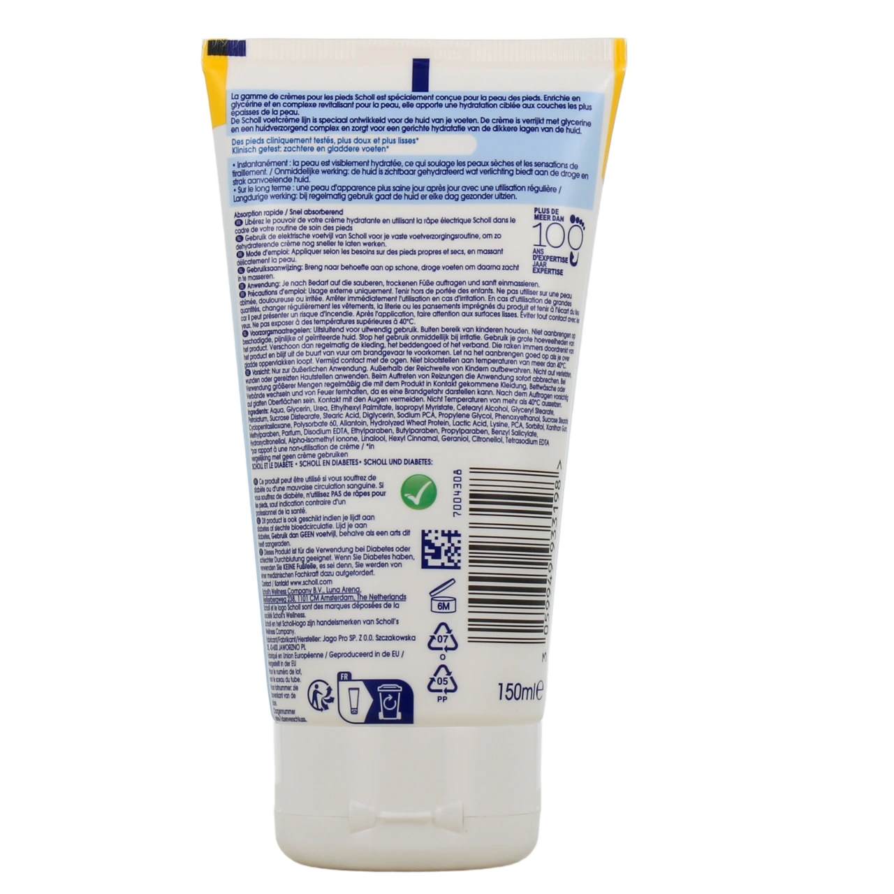 Scholl Crème Pieds Hydratation Renforcée - Vue 3