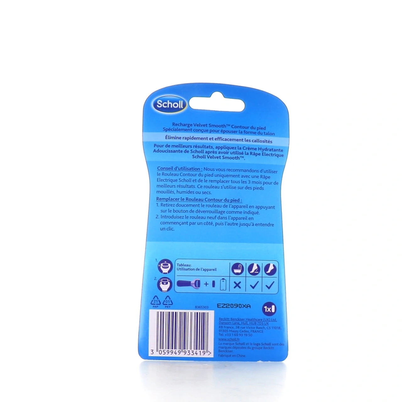 Scholl Recharges Velvet Smooth - Vue 4