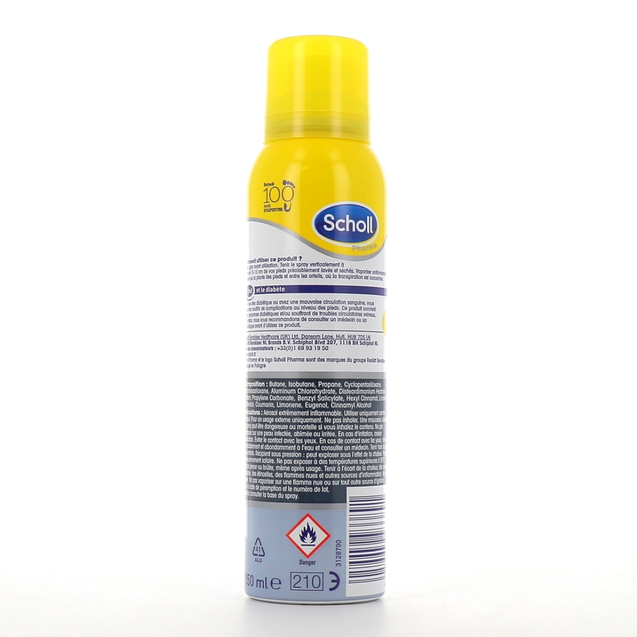 Scholl Déo Anti-Transpirant Pieds - Vue 2