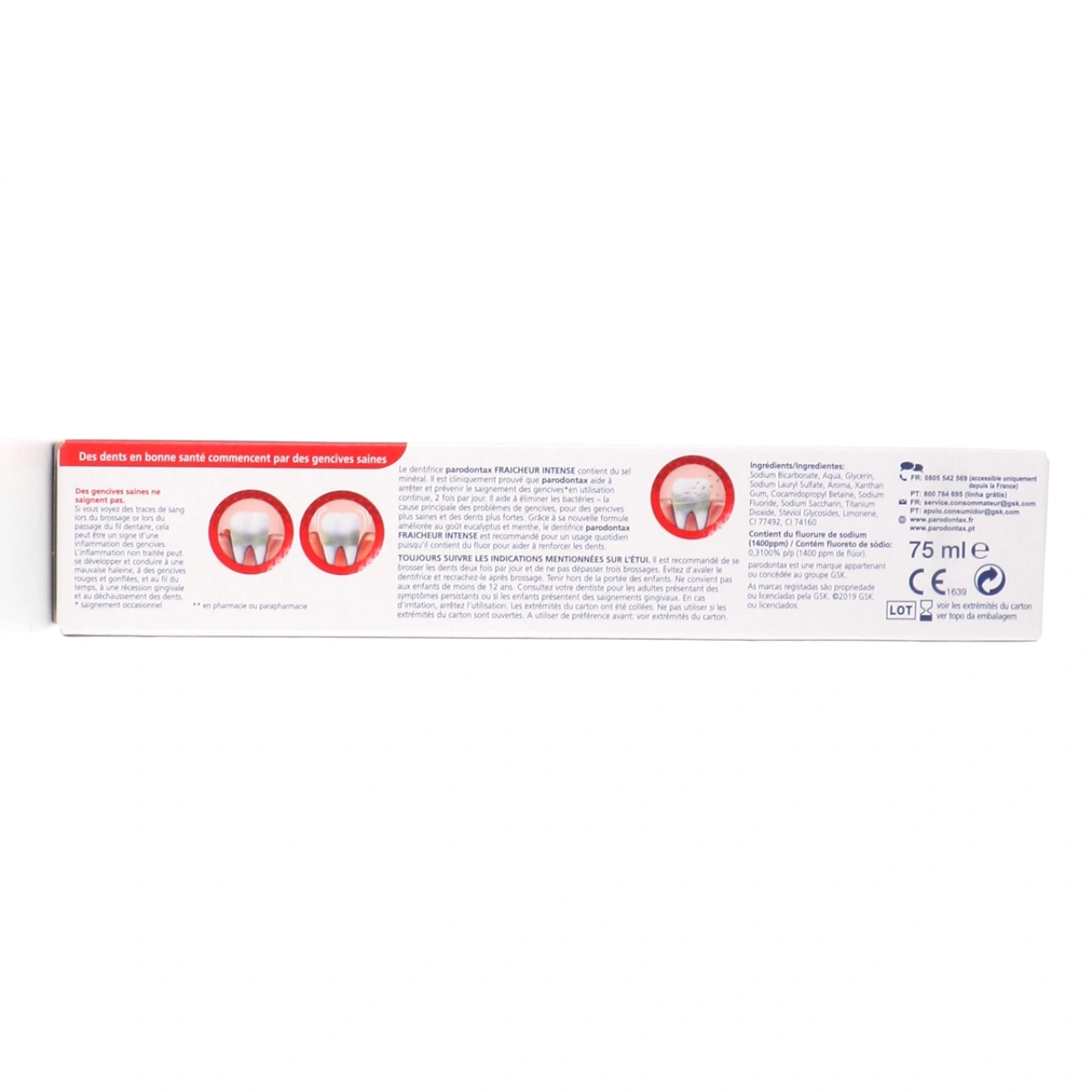 Parodontax Dentifrice Fraîcheur Intense - Vue 5