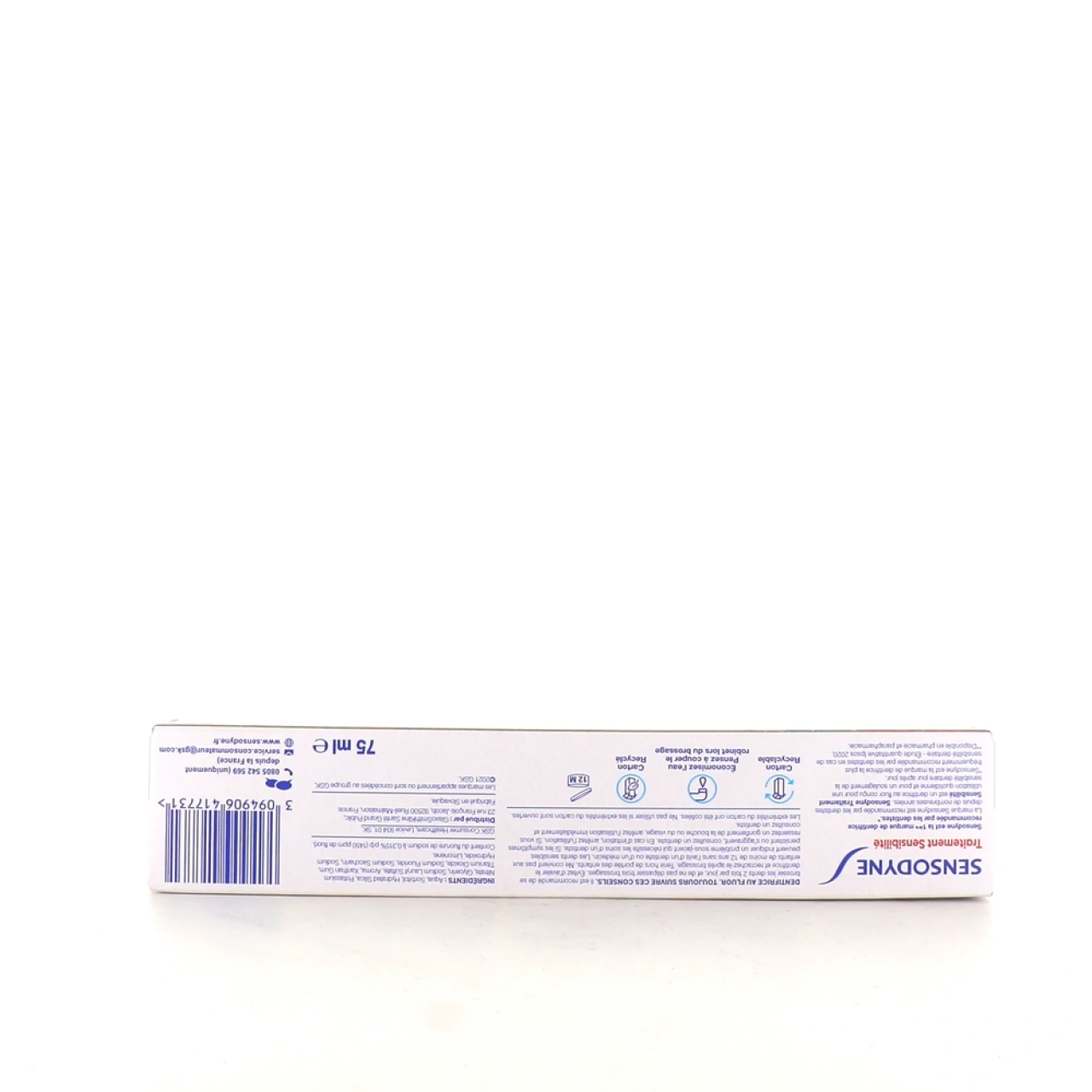 Sensodyne Dentifrice Traitement Sensibilité - Vue 5