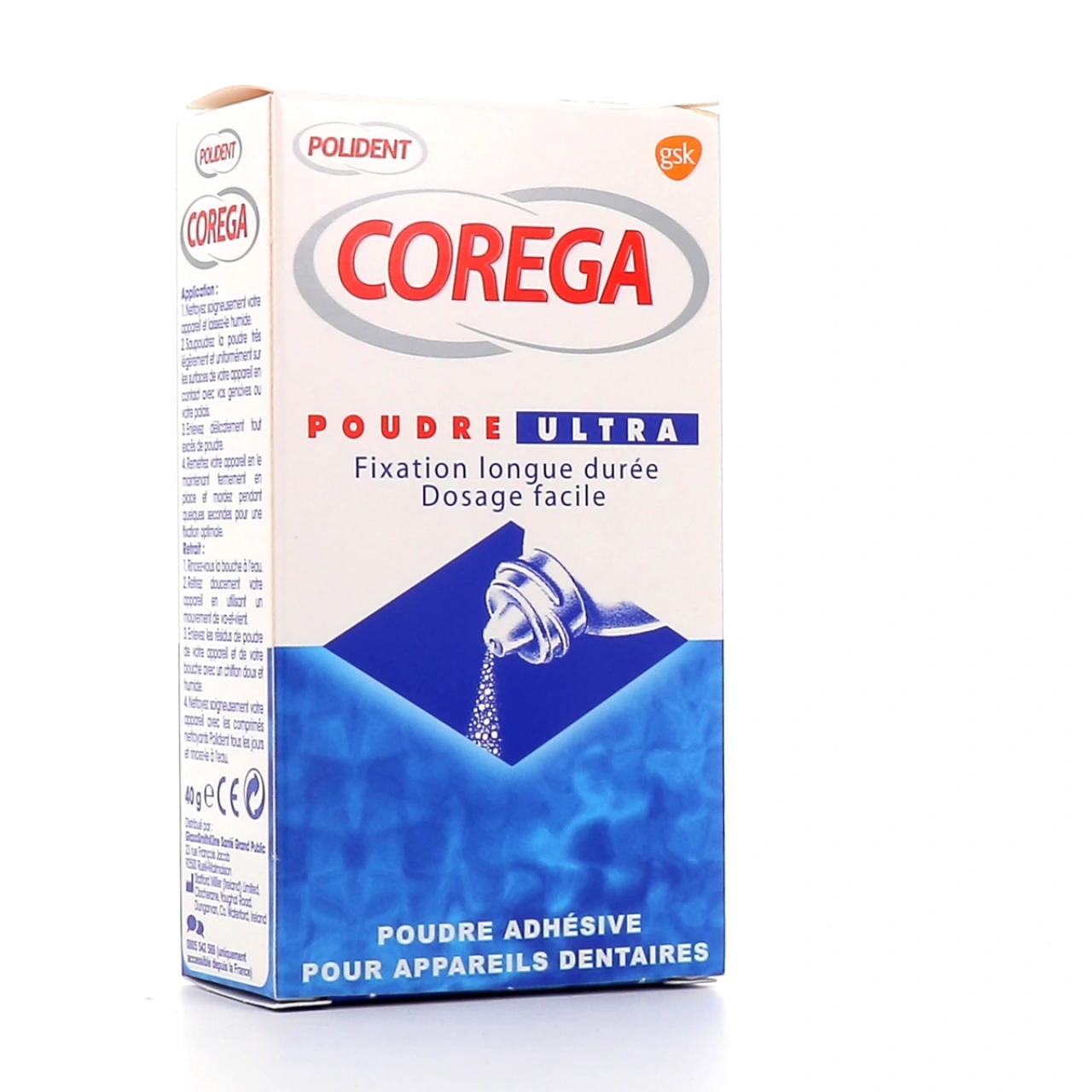 Polident Corega Poudre Ultra - Vue 2