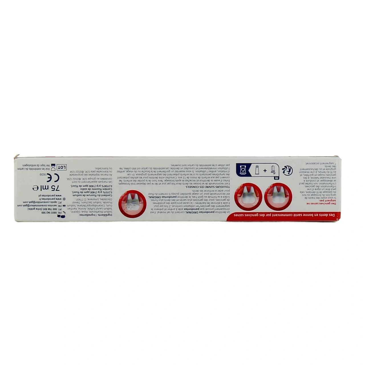 Parodontax Original Dentifrice Pâte Gingivale - Vue 14