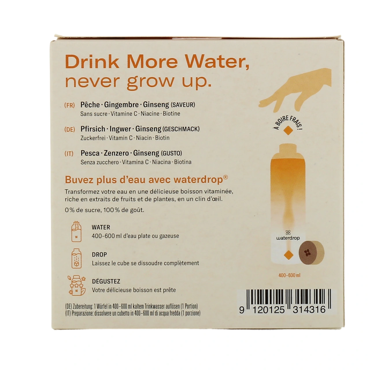 Waterdrop Microdrink Youth Sans sucre - Vue 3