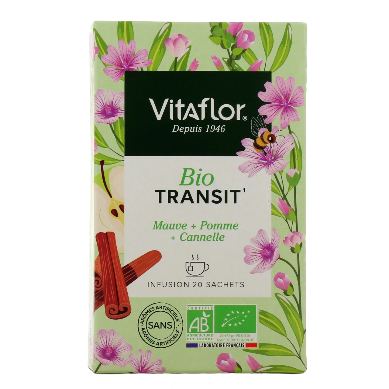 Vitaflor Transit Tisane Bio - Vue 2