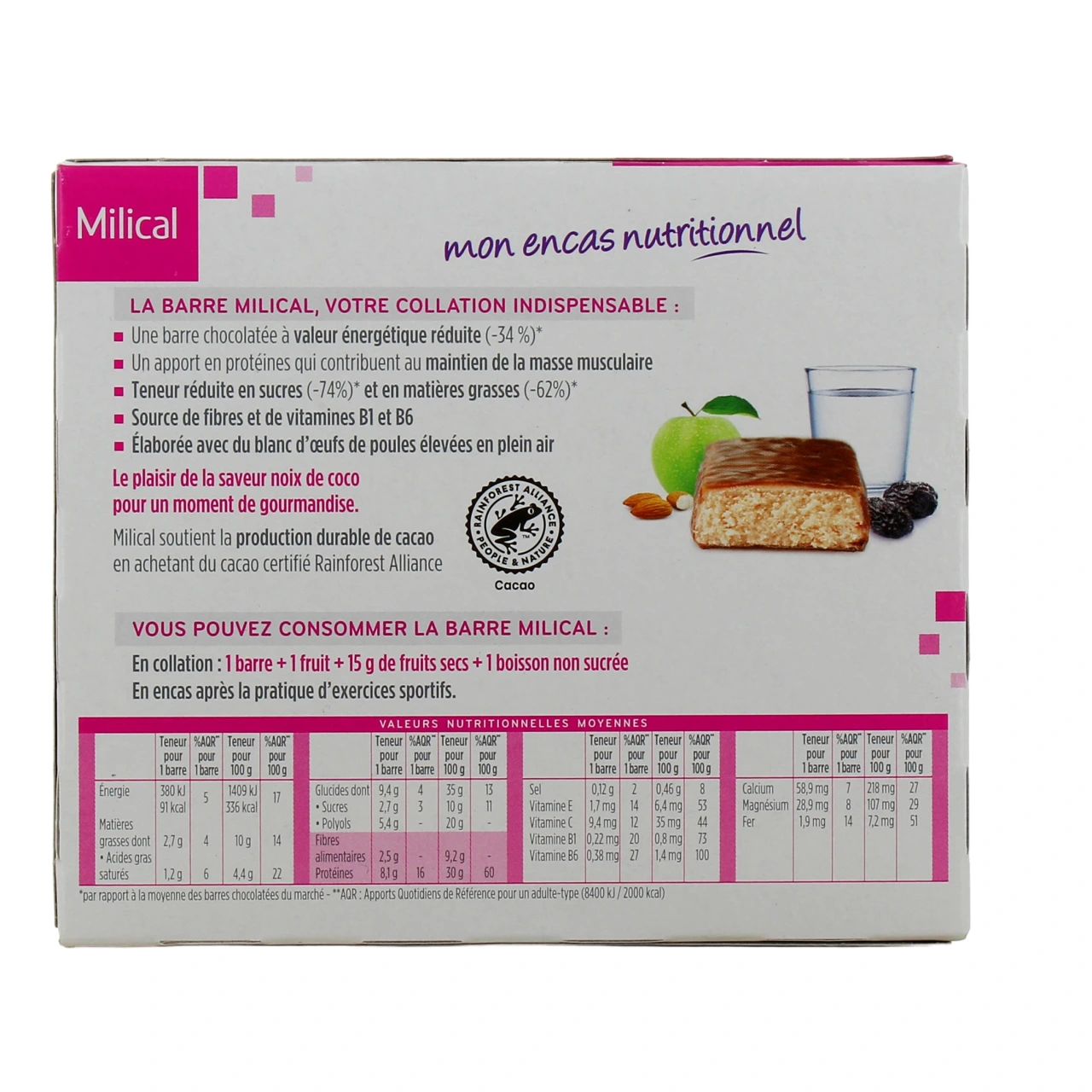Milical Barres Hyperprotéinées - Vue 27