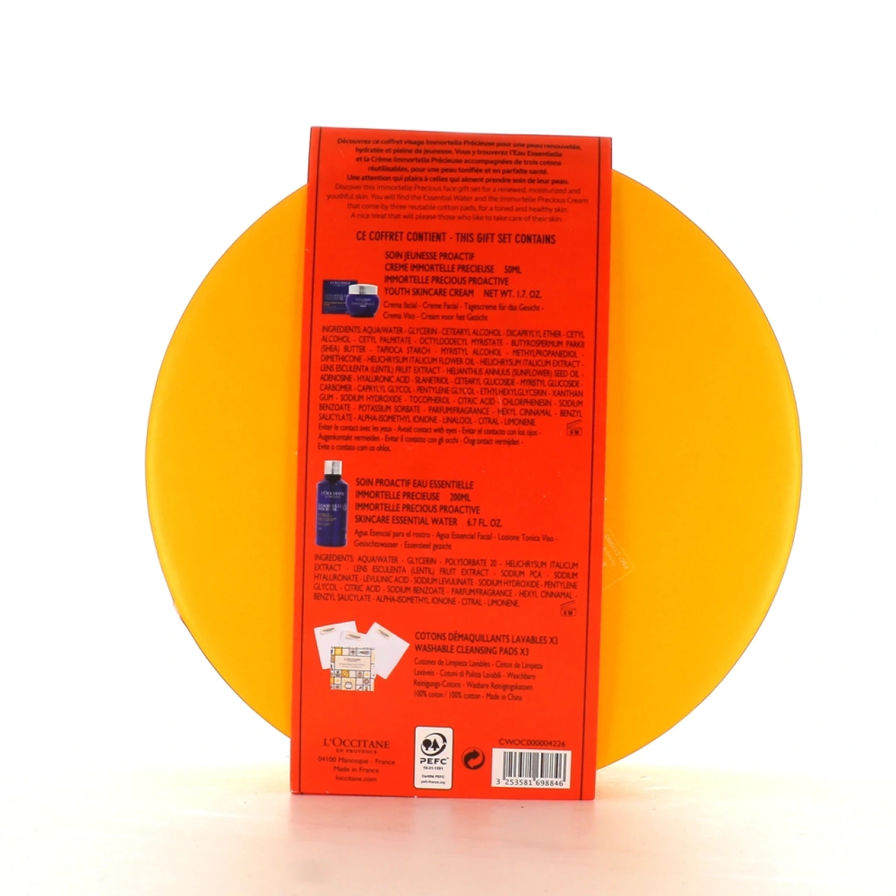 L'Occitane Coffret Dynamisant Jeunesse Immortelle Précieuse - Vue 2