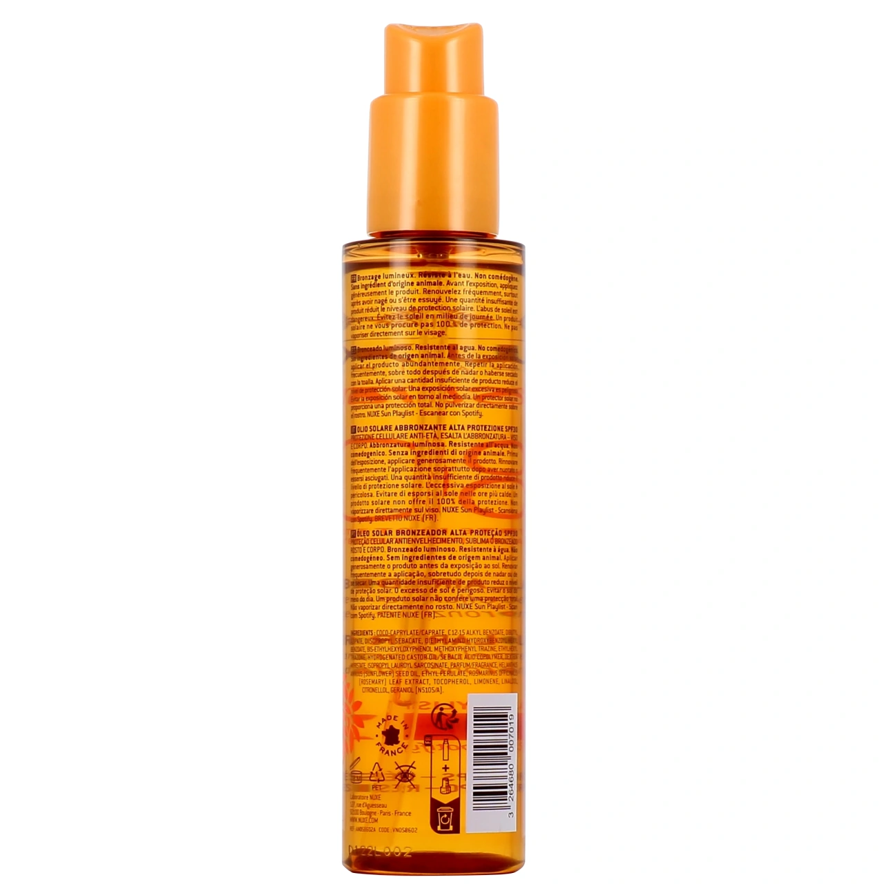 Nuxe Sun Huile Solaire SPF30 - Vue 3