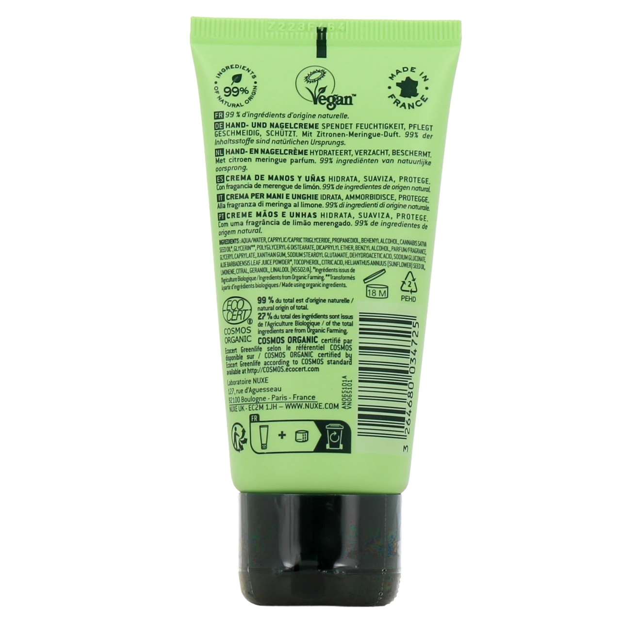 Nuxe Sweet Lemon Crème Mains et Ongles - Vue 3